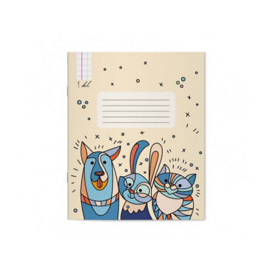 Premium kokybės sąsiuvinis 1 klasei, langeliais - Sąsiuviniai pirmokams