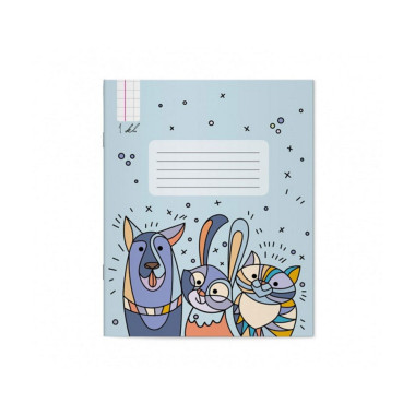 Premium kokybės sąsiuvinis 1 klasei, langeliais - Sąsiuviniai pirmokams