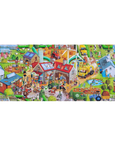 Dovanų pakavimo popierius vaikams Ūkis - Dovanų pakavimo popierius vaikams