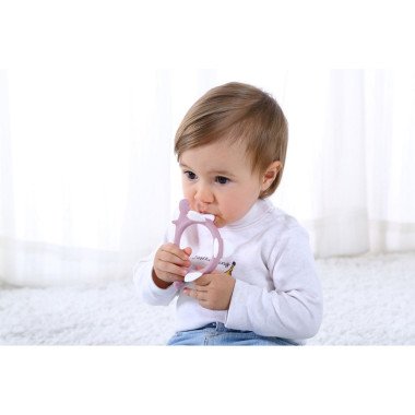 Smily Mia dinozauru kociņš mazuļiem - Silikona kociņi zīdaiņiem - Lapute.lt