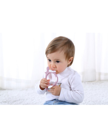 Smily Mia kramtukas kūdikiams Dinozauras - Silikoniniai kramtukai kūdikiams