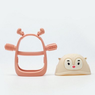 Smily Mia kramtukas kūdikiams Elniukas - Silikoniniai kramtukai kūdikiams