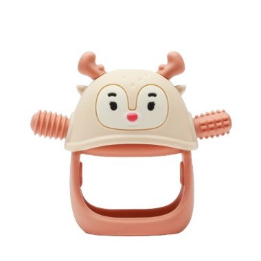 Smily Mia kramtukas kūdikiams Elniukas - Silikoniniai kramtukai kūdikiams
