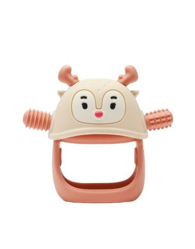 Smily Mia kramtukas kūdikiams Elniukas - Silikoniniai kramtukai kūdikiams