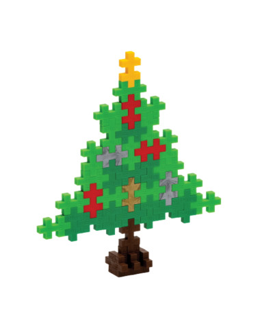 Plus Plus konstruktorius Kalėdinė eglutė (40 el.) - Plus Plus konstruktoriai vaikams