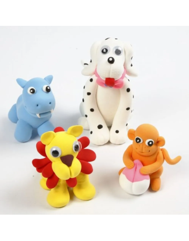 Šilkinis modelinas - geltonas - Kūrybiniai rinkiniai vaikams