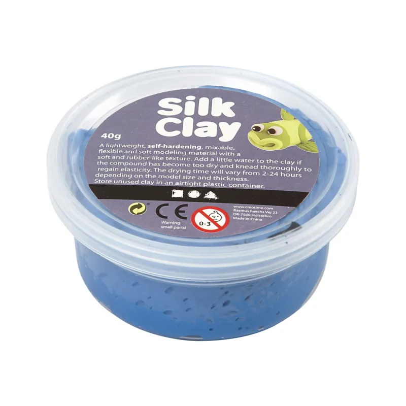 Šilkinis modelinas - melsva - Kūrybiniai rinkiniai vaikams