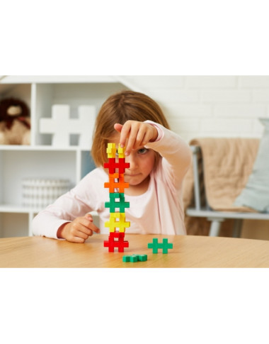 Plus Plus konstruktorius (didelės, 130 el.) - Konstruktoriai vaikams