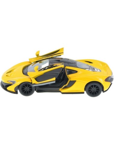 Kinsmart modeliukas McLaren P1, geltonas - Mašinų modeliukai vaikams