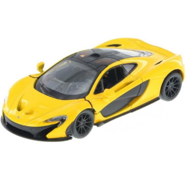 Kinsmart modeliukas McLaren P1, geltonas - Mašinų modeliukai vaikams