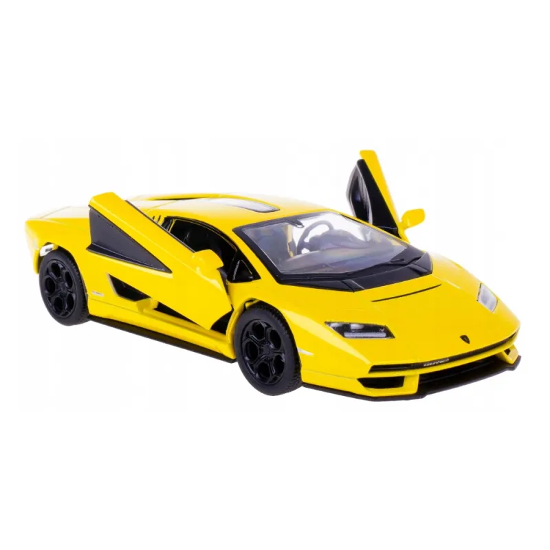Kinsmart modeliukas Lamborghini Countach LPI 800-4, geltonas - Mašinų modeliukai vaikams Kinsmart modeliukas Lamborghini Countach LPI 800-4, geltonas - Mašinų modeliukai vaikams