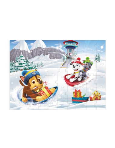 Dodo dėlionė vaikams Paw Patrol Kalėdos (60 det.) - Dėlionės vaikams nuo 4 metų Dodo dėlionė vaikams Paw Patrol Kalėdos (60 det.) - Dėlionės vaikams nuo 4 metų