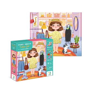 Dodo magnetukų rinkinys Madistė (32 el.) - Magnetukų rinkinys vaikams nuo 3 metų