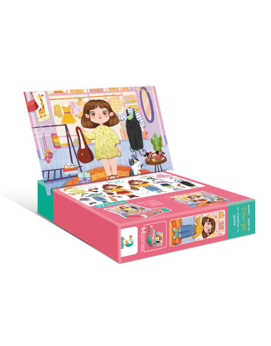 Dodo magnetukų rinkinys Madistė (32 el.) - Magnetukų rinkinys vaikams nuo 3 metų