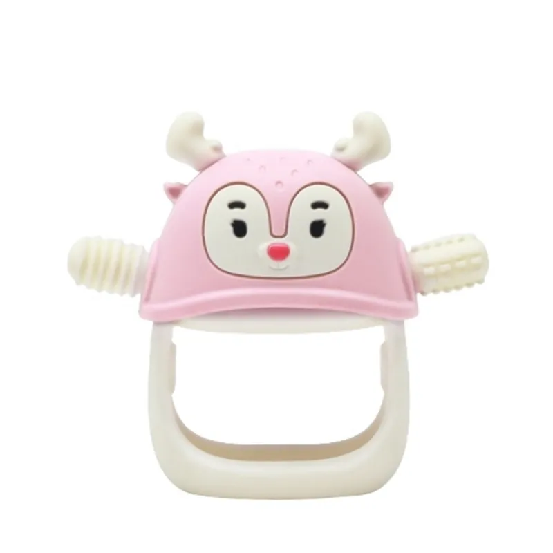 Smily Mia kramtukas kūdikiams Elniukas - Silikoniniai kramtukai kūdikiams