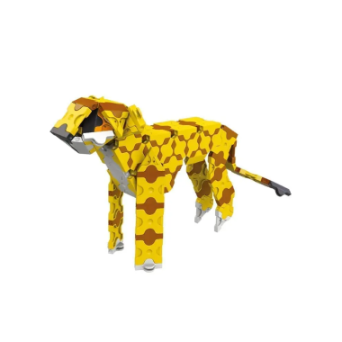 LaQ konstruktorius Lion&Cheetah (250 el.) - LaQ japoniškas konstruktorius vaikams