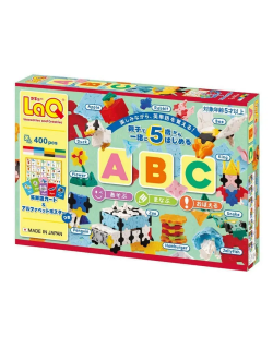 LaQ konstruktorius ABC (400 el.) - LaQ japoniškas konstruktorius vaikams