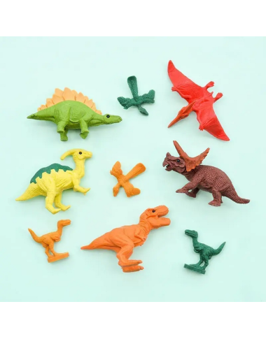 Iwako figūrėlės-trintukai Dinozaurai - Žaislai vaikams nuo 3 metų