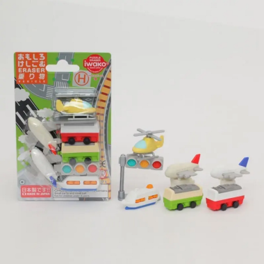 Iwako figūrėlės-trintukai Techninės mašinos - Žaislai vaikams nuo 3 metų