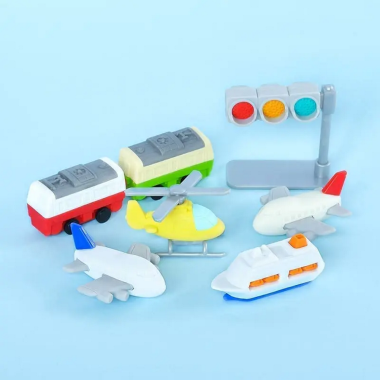 Iwako figūrėlės-trintukai Techninės mašinos - Žaislai vaikams nuo 3 metų