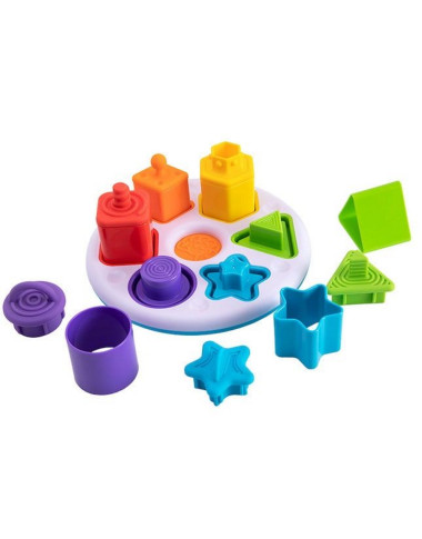 Formų ir spalvų žaidimas Plugzy - Lavinamieji žaislai vaikams