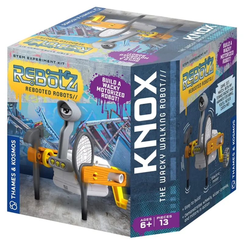 Inžinerinis konstruktorius REBOTZ Knox - Moksliniai konstruktoriai vaikams