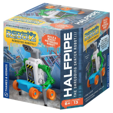 Inžinerinis konstruktorius REBOTZ Halfpipe - Moksliniai konstruktoriai vaikams