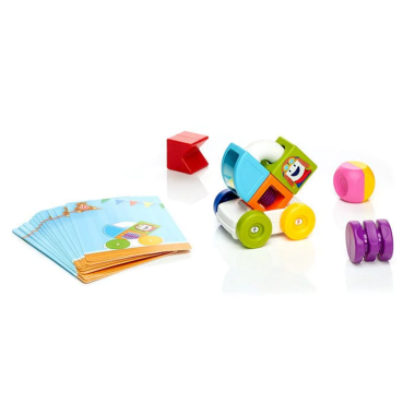 SmartMax magnetinės kaladėlės My First Build & Drive -  Lavinamieji žaislai vaikams nuo 1 metų