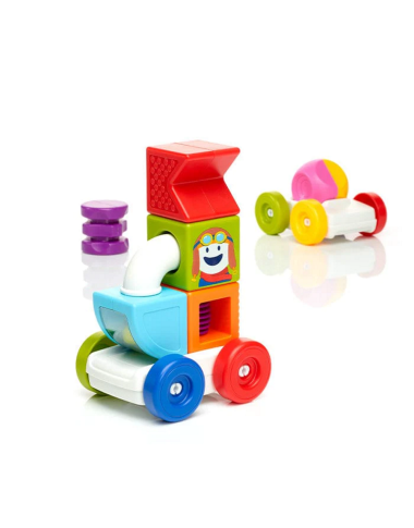 SmartMax magnetinės kaladėlės My First Build & Drive -  Lavinamieji žaislai vaikams nuo 1 metų