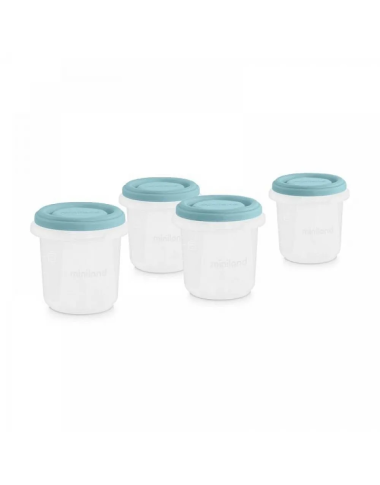 Miniland hermetiški indeliai (4 vnt.x250 ml) - Prekės kūdikiams