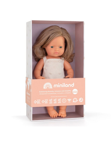 Miniland lėlė mergaitė - Vanile kvepiančios lėlė