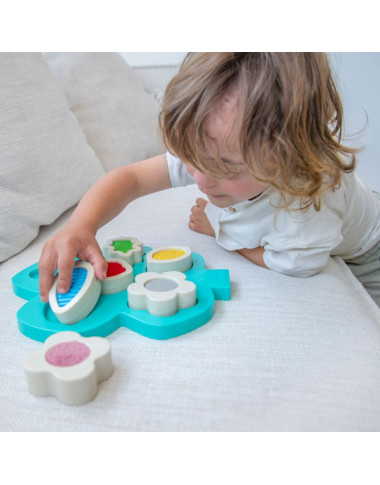 Miniland sudedamas sensorinis medis (7 el.) - Lavinamieji žaislai vaikams nuo 1 metų