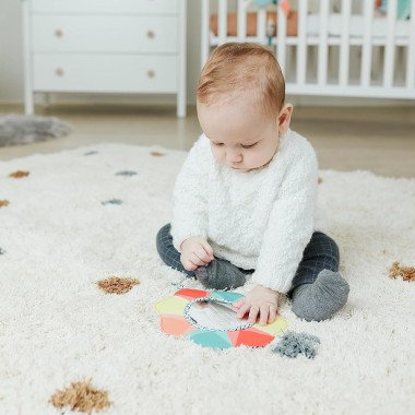 Miniland čežantis žaislas kūdikiams Gėlytė - Lavinamieji žaislai kūdikiams