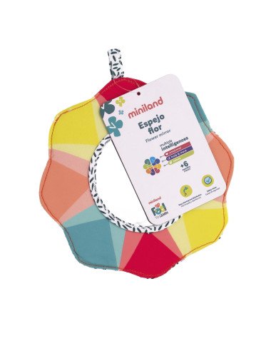 Miniland čežantis žaislas kūdikiams Gėlytė - Lavinamieji žaislai kūdikiams