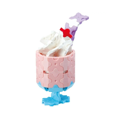 LaQ konstruktorius vaikams Ice Cream Wagon - Lavinamieji japoniški konstruktoriai vaikams