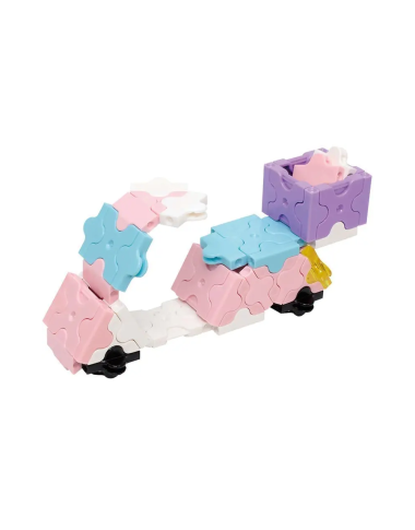 LaQ konstruktorius vaikams Ice Cream Wagon - Lavinamieji japoniški konstruktoriai vaikams