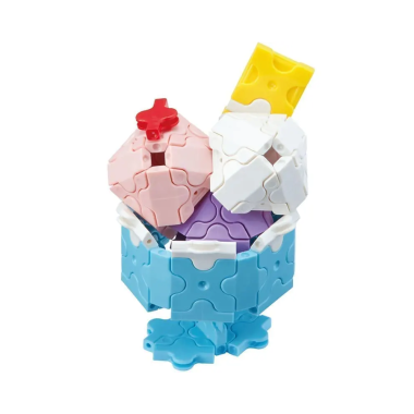 LaQ konstruktorius vaikams Ice Cream Wagon - Lavinamieji japoniški konstruktoriai vaikams