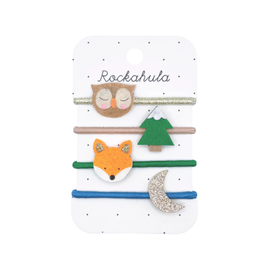 Plaukų gumytės mergaitėms Miško draugai - Aksesuarai mergaitėms