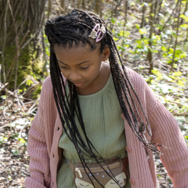 Plaukų segtukai Stirnytės (2 vnt.) - Aksesuarai mergaitėms