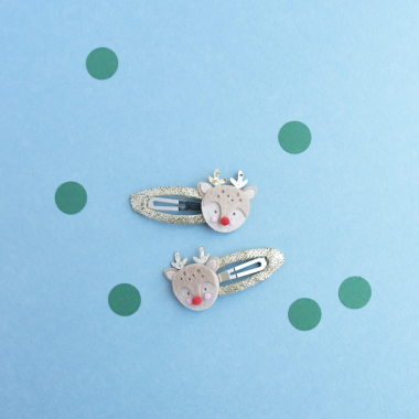 Plaukų segtukai Elniukai - Aksesuarai mergaitėms