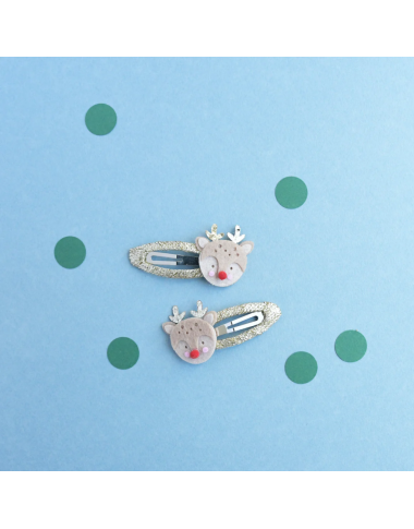 Plaukų segtukai Elniukai - Aksesuarai mergaitėms