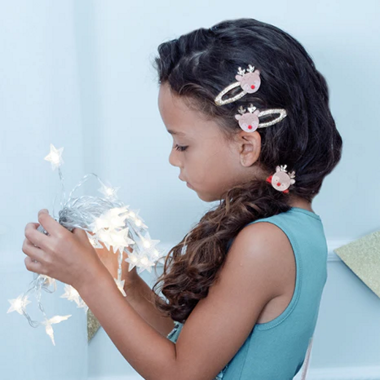 Plaukų segtukai Elniukai - Aksesuarai mergaitėms