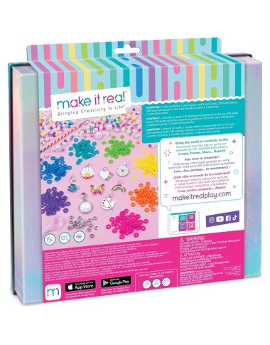 Make it real papuošalų gamybos rinkinys - Kūrybiniai rinkiniai mergaitėms