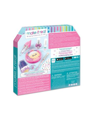 Make it real makiažo rinkinys mergaitei - Vaikiška kosmetika Make it real makiažo rinkinys mergaitei - Vaikiška kosmetika