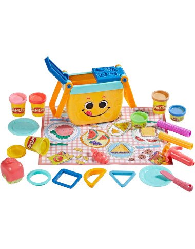 Play-Doh modelino rinkinys Iškylų krepšys - Modelinas vaikams