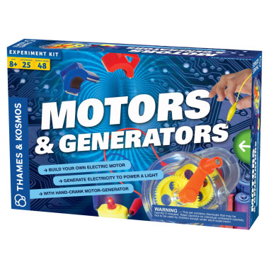 KOSMOS mokslinis rinkinys Varikliai ir generatoriai - Moksliniai rinkiniai vaikams