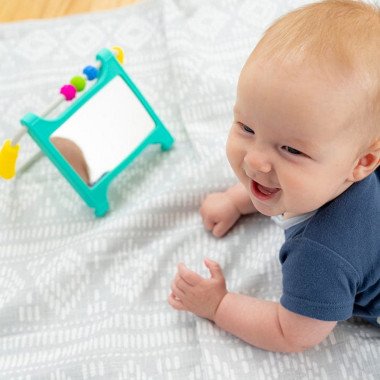 Möbi lavinamasis veidrodis kūdikiams - Lavinamieji žaislai kūdikiams