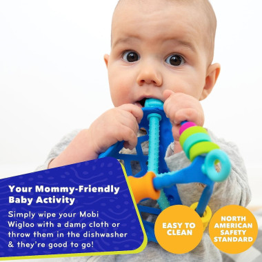 Möbi lavinamasis žaislas kūdikiams Wigloo - Lavinamieji žaislai kūdikiams