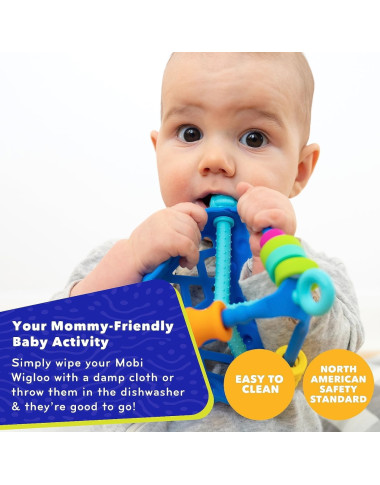 Möbi lavinamasis žaislas kūdikiams Wigloo - Lavinamieji žaislai kūdikiams