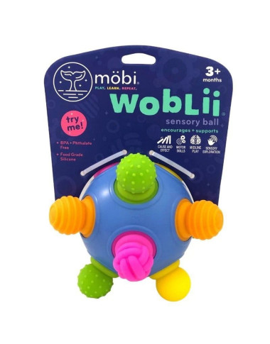 Möbi sensorinis žaislas kūdikiams Woblii - Lavinamieji žaislai kūdikiams